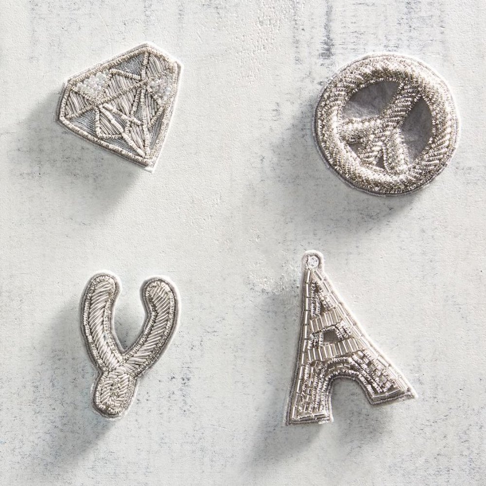 Pottery Barn Sticker Set Good Life Beaded Stickers NWT NLA